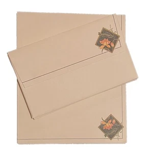 Sobres de papel estacionario impresos con flores vintage letras para escribir - Imagen 1 de 4