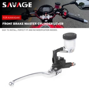 Front Brake Master Cylinder Lever For KAWASAKI Ninja 650 250R 300 400 650 ZX6R - Picture 1 of 17