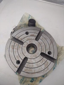 8" ROTARY TABLE T-SLOTTED TOP PLATE - Picture 1 of 4
