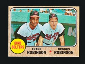 1968 Topps FRANK BROOKS ROBINSON Bird Belters #530 NM