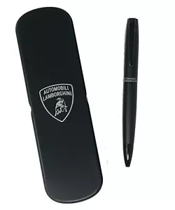 PENNA SFERA LAMBORGHINI URRACO NERO con scatola regalo - Foto 1 di 1
