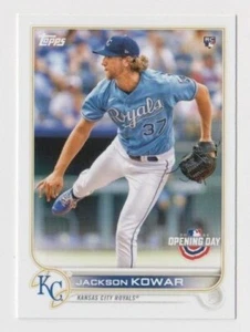 (10) Jackson Kowar 2022 Topps Opening Day Rookie Card Lot #91 Kansas City Royals - Bild 1 von 1