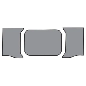 Trunk Floor Mat Cover for 1962 Chevrolet Impala 2DR Coupe Tuxedo - Picture 1 of 15