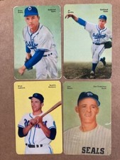 Dave Dahle 1952 Mother's Cookies PCL League  Auction for  one Card