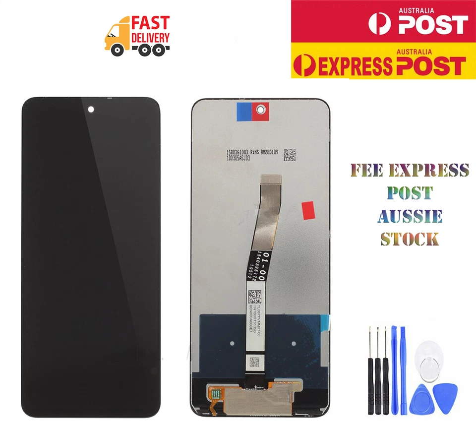 XIAOMI REDMI NOTE 9 PRO 6.67'' LCD DISPLAY+TOUCH SCREEN DIGITIZER ASSEMBLY BLACK - Image 1 of 1