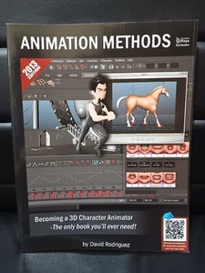 Animation Methods Becoming A 3D Animator By David Rodriguez Softcover Book - Picture 1 of 3