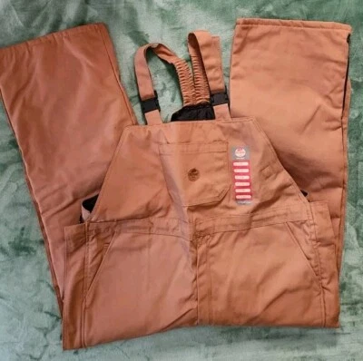 Men's Red Kap BD30BD3 X Large Reg Insulated 100% Cotton Duck Bib Overall 48/30 - Image 1 of 4