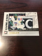 2007 In The Game Tuukka Rask Emblem Patch Heroes And Prospects Bruins Finland