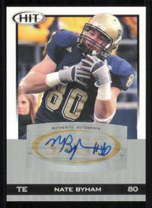 2010 SAGE HIT AUTO #A88 Nate Byham - Picture 1 of 2