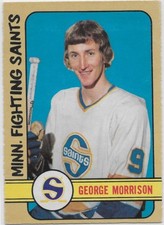 George Morrison 1972-73 O-Pee-Chee Card #314 Minnesota Fighting Saints