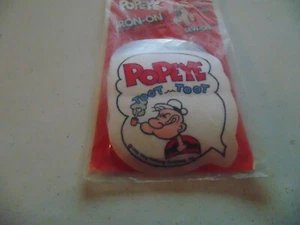 Vintage 1980 Popeye the Sailor Iron On Patch - Picture 1 of 4
