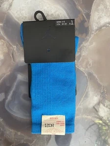 Nike X Union Unisex Blue Mid-Calf Socks Small Women's size 4-6, Youth 3Y-5Y - Picture 1 of 3