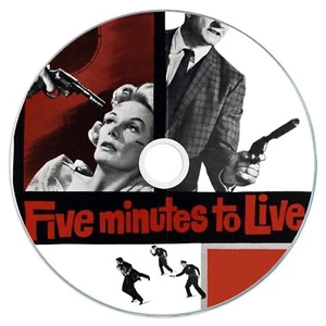 Five Minutes to Live (1961) Public Domain Film Supplied On DVD Free UK Postage - Picture 1 of 2