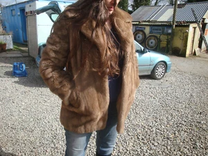Vintage Tissavel faux fur jacket - Picture 1 of 15