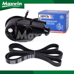 Power Steering Pump W/Reservoir Serpentine Belt Fit Chevy Silverado GMC Sierra - Picture 1 of 15