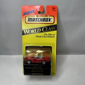 1993 Matchbox WORLD CLASS SUPER RED DODGE VIPER #40 #11790 - Picture 1 of 3