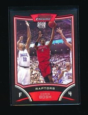 CHRIS BOSH 2008-09 BOWMAN CHROME REFRACTOR #4 #/499 *TORONTO RAPTORS*