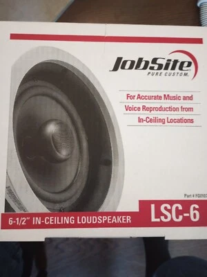 Niles Jobsite LSC-6 In-Ceiling Speaker pair - Image 1 of 4