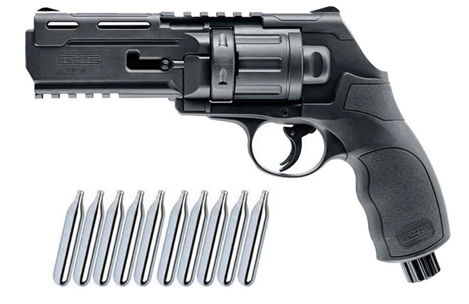 Umarex T4E TR 50 RAM Home Defense Revolver cal.50 inkl. 10x CO2 Kapseln (12g) - Bild 1 von 1