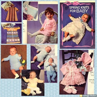 Australian Women's Weekly Presents Spring Knits for Baby Aug 1972 Knit & Crochet - image 1 of 4