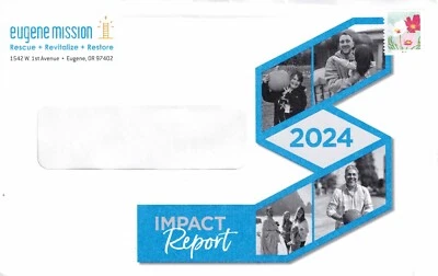 US -2022 PNC Commercial Cover - Butterfly Garden  Nonprofit Org. - Plate # B2222 - Image 1 of 3