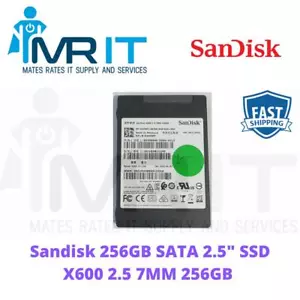 SANDISK 256GB SATA 2.5" SSD X600 2.5 7MM SATA 256GB - Picture 1 of 1