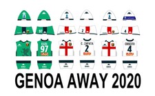 SUBBUTEO SET DECAL HW GENOA AWAY 2020