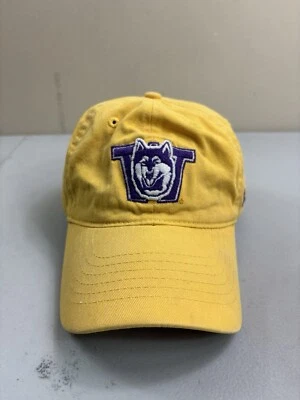 Washington Huskies Hat Dad Style Baseball Cap Strap-back Yellow NCAA Zephyr - Image 1 of 4