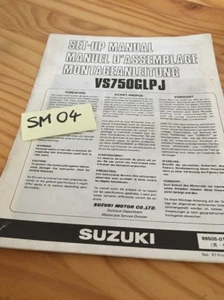 Suzuki VS750GLPJ VS750 Vs Intruder 750 Manual Preparation Instalacion Manual - Imagen 1 de 8