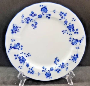 Noritake 8133 Elegance In Blue . 7" Tea Plate Replacement Japan 1980 - 18 cm . - Picture 1 of 4