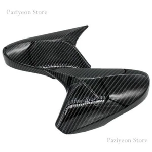 For Hyundai Sonata 9th 2015-2019 Carbon Fiber Side Rearview Mirror Cover Trims - Picture 1 of 5