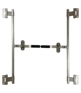 2 Pack 36" Aluminum Cargo Trailer Swing Door Hinged Cam Bar Lock Hasp - Picture 1 of 1