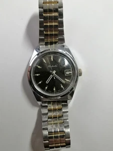 Vintage USSR RAKETA 2614.H Wristwatch black deal! - Picture 1 of 6