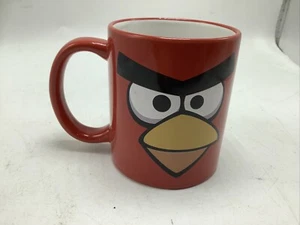 Angry Birds Red Ceramic Coffee Tea Cup Mug Rovio Red 2011 Dishwasher Safe - Picture 1 of 8