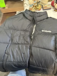 Columbia Men's Pike Lake Black Puffer Jacket B5223 Size XL (18-20) - Picture 1 of 5