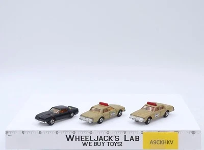 ERTL LOT of 3 Smokey & Bandit Pontiac Bonneville SHERIFF Trans Am Turbo FIREBIRD - Image 1 of 3