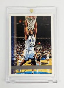 1/1? PRUEBA DE PRUEBA SIN NOMBRE LOGOTIPO ERROR 1997-98 Topps NICK ANDERSON ANFERNEE HARDAWAY - Imagen 1 de 2