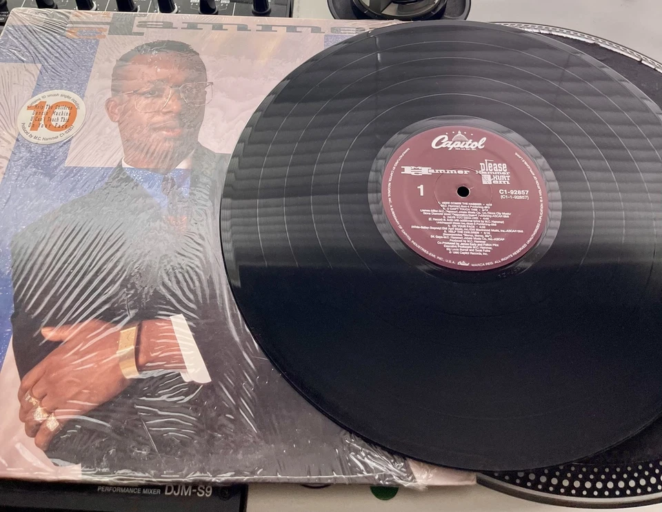 MC Hammer – Please Hammer Don't Hurt 'Em 1990 Press LP In Pic Cover VG+/VG+ SHK Foto 1 de 3