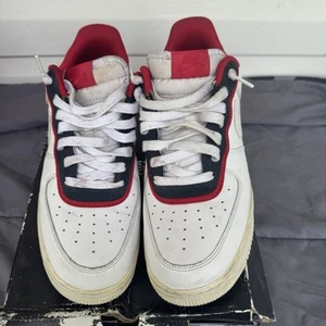 Nike Air Force 1 '07 LV8 doppio strato - rosso ossidiana 2019 taglia 10 - Foto 1 di 17