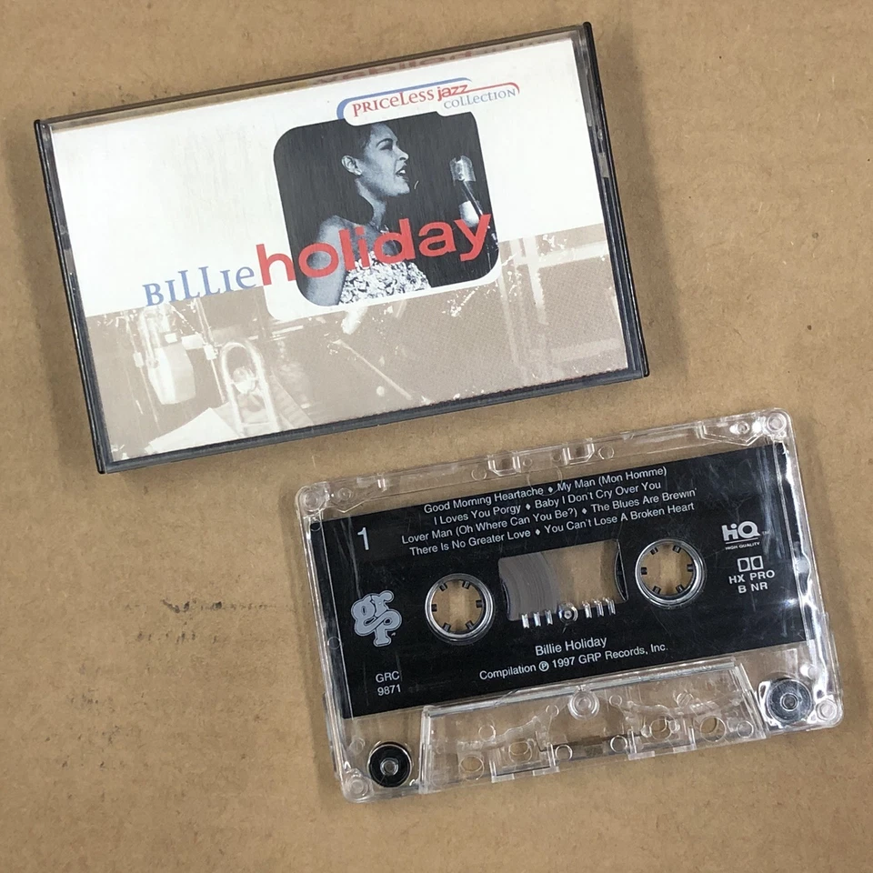 BILLIE HOLIDAY Cassette Tape Jazz GRP VERVE BEST OF GOOD MORNING HEARTACHE - Imagem 1 de 4