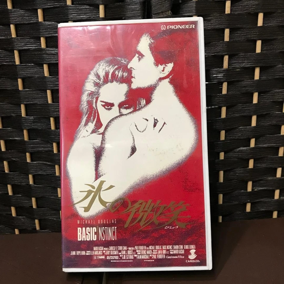 Ice Smile BASIC INSTINCT VHS Videotape MK - Image 1 of 4