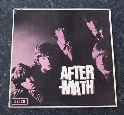 THE ROLLING STONES AFTERMATH 1ST UK PRESS VINYL LP UNBOXED MONO SHADOW SLEEVE - Image 1 of 4