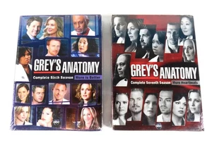 Grey's Anatomy: The Complete Sixth & Seventh Season 6 & 7 NEW SEALED 12 Discs - Bild 1 von 2