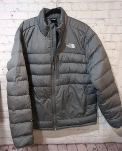 The North Face Aconcagua 2 Down Jacket Men’s XL Gray 550 Fill Puffer Coat - Foto 1 di 12