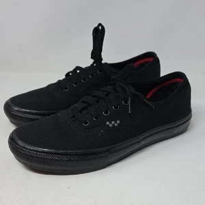 Sneakers uomo Vans in tela nera stile classico skateboard taglia 9,5 - Foto 1 di 6