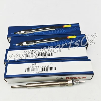 Bujía incandescente diésel Bosch 0250403009 4 piezas para Audi Q5 Q7 Porsche Cayenne VW Touareg Foto 1 de 4