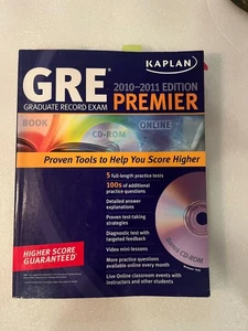 Kaplan GRE Graduate Record Exam Premier w/ CD-ROM, 2010-2011 Edition - Imagen 1 de 4