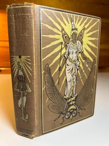 Antique Vintage Ornate Fancy Japanese Fairy Tales Yei Theodora Ozaki Burt c.1903 - Picture 1 of 24