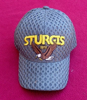 muy bonita gorra de béisbol Sturgis 2012 correa trasera Foto 1 de 4