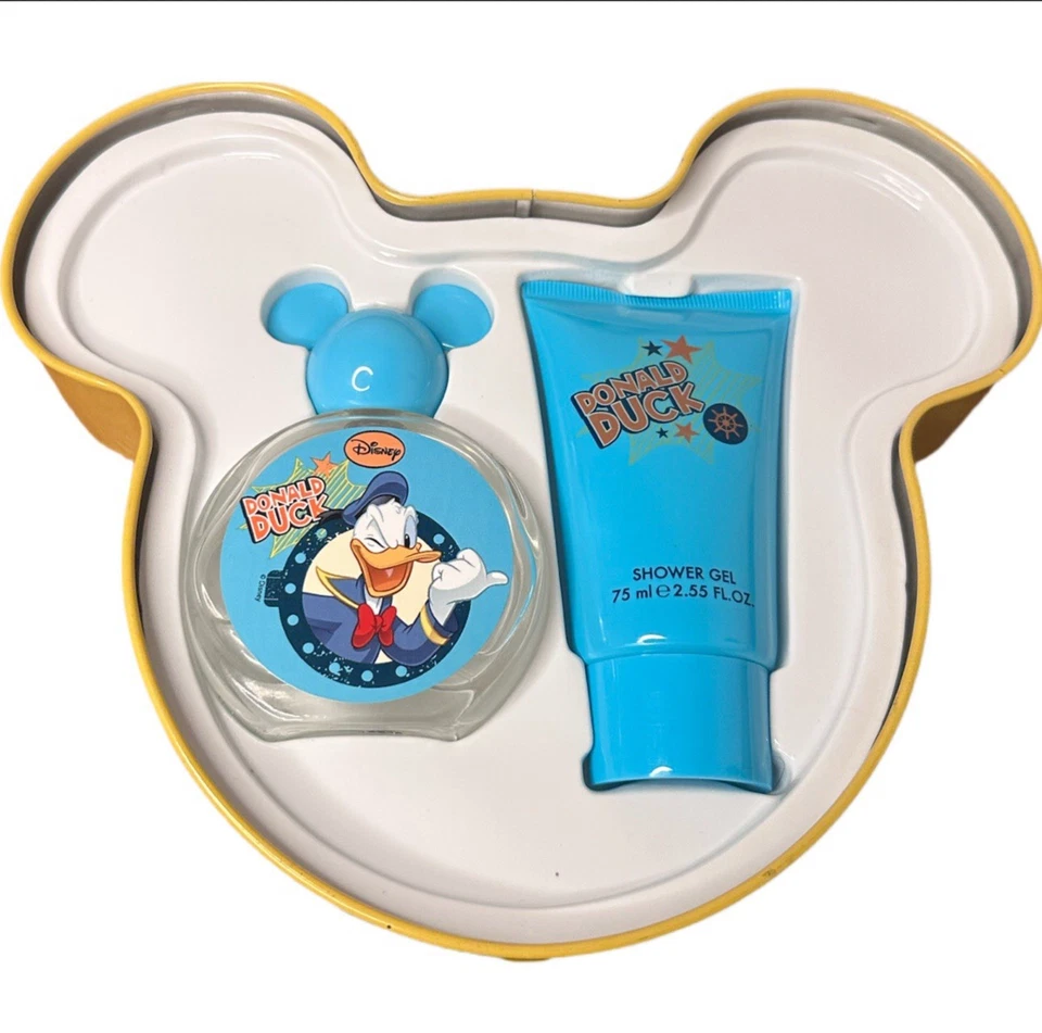 Donald Duck Eau Toilette Set Con Espectáculos Gel / Diseney Foto 1 de 4